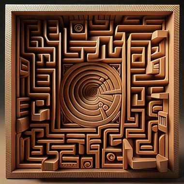 3D model labyrinth (STL)